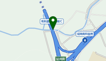 東九州自動車道 延岡南IC 下り 出口の地図画像
