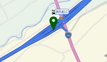 中部横断自動車道(無料区間) 佐久北IC 上り 入口の地図画像