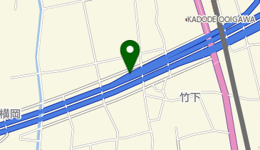 新東名高速道路 島田金谷IC 上り 出口の地図画像