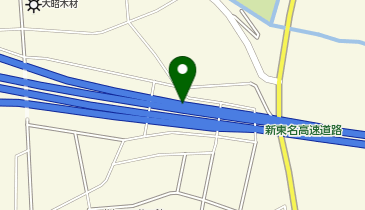 新東名高速道路 浜松浜北IC 上り 入口の地図画像