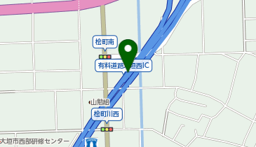 東海環状自動車道 大垣西IC 外回り 出口の地図画像