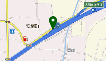 西名阪自動車道 大和まほろばスマートIC 下り 出口の地図画像