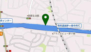 新湘南バイパス 茅ヶ崎中央IC 上り 入口の地図画像