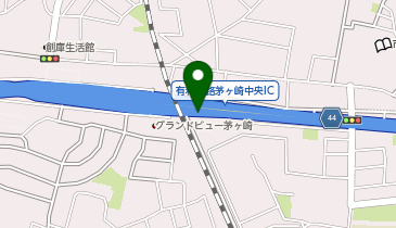 新湘南バイパス 茅ヶ崎中央IC 下り 出口の地図画像