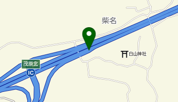 首都圏中央連絡自動車道(松尾横芝-木更津) 茂原北IC 外回り 出口の地図画像