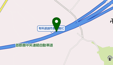 首都圏中央連絡自動車道(松尾横芝-木更津) 市原鶴舞IC 内回り 出口の地図画像