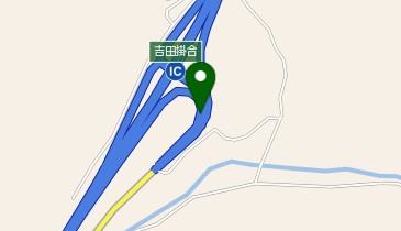 松江自動車道(無料区間) 吉田掛合IC 上り 入口の地図画像