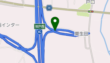 関越自動車道 坂戸西スマートIC 上り 入口の地図画像