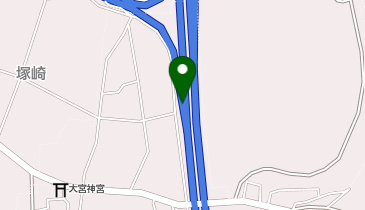 関越自動車道 坂戸西スマートIC 下り 出口の地図画像