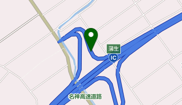 名神高速道路 蒲生スマートIC 上り 入口の地図画像