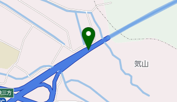 舞鶴若狭自動車道 若狭三方IC 上り 出口の地図画像