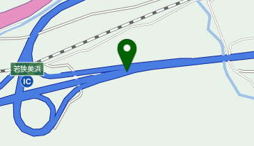 舞鶴若狭自動車道 若狭美浜IC 上り 出口の地図画像