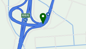 常磐自動車道 南相馬IC 下り 入口の地図画像