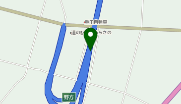 東九州自動車道(無料区間) 野方IC 上り 出口の地図画像