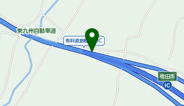 東九州自動車道 椎田南IC 下り 出口の地図画像