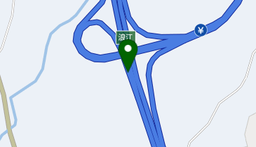 常磐自動車道 浪江IC 下り 出口の地図画像