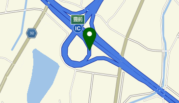 東九州自動車道 豊前IC 上り 入口の地図画像