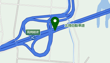 北陸自動車道 高岡砺波スマートIC 上り 出口の地図画像