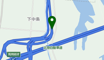 北陸自動車道 高岡砺波スマートIC 下り 入口の地図画像