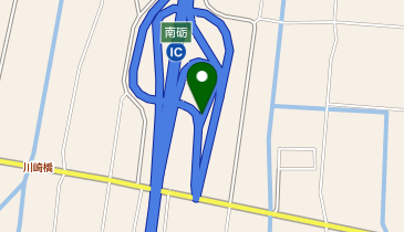 東海北陸自動車道 南砺スマートIC 上り 入口の地図画像