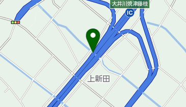 東名高速道路 大井川焼津藤枝スマートIC 上り 出口の地図画像