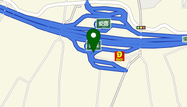 東名高速道路 愛鷹スマートIC 下り 出口の地図画像