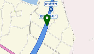 美作岡山道路 勝央IC 上り 出口の地図画像