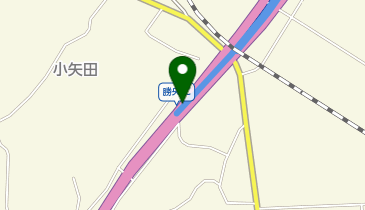 美作岡山道路 勝央IC 上り 出口2の地図画像