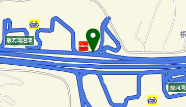 新東名高速道路 駿河湾沼津スマートIC 上り 出口の地図画像