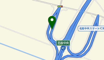 仙台東部道路 名取中央スマートIC 下り 入口の地図画像