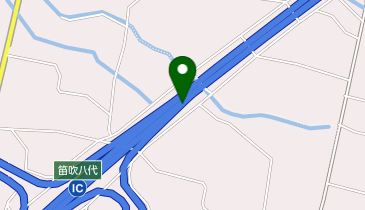 中央自動車道 笛吹八代スマートIC 下り 出口の地図画像