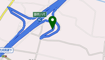 中央自動車道 笛吹八代スマートIC 下り 入口の地図画像