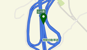 常磐自動車道 山元南スマートIC 上り 出口の地図画像