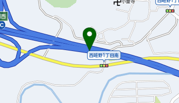 新名神高速道路 川西IC 下り 出口の地図画像