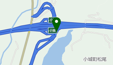 長崎自動車道 小城スマートIC 下り 出口の地図画像