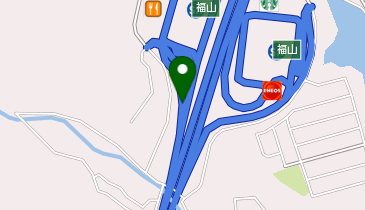 山陽自動車道 福山SAスマートIC 上り 出口の地図画像