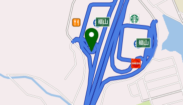 山陽自動車道 福山SAスマートIC 上り 入口の地図画像