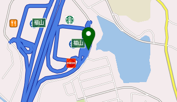 山陽自動車道 福山SAスマートIC 下り 入口の地図画像