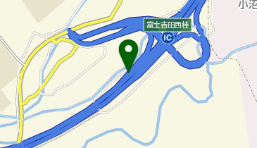 中央自動車道 富士吉田西桂スマートIC 上り 出口の地図画像