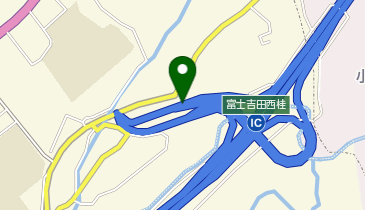 中央自動車道 富士吉田西桂スマートIC 上り 入口の地図画像