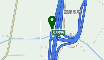 東北自動車道 滝沢中央スマートIC 下り 入口の地図画像