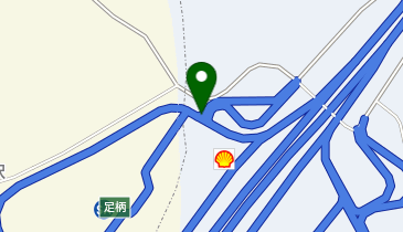 東名高速道路 足柄スマートIC 上り 出口の地図画像