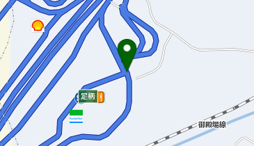 東名高速道路 足柄スマートIC 下り 入口の地図画像