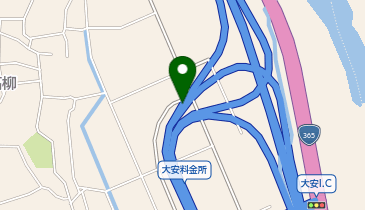 東海環状自動車道 大安IC 外回り 入口の地図画像