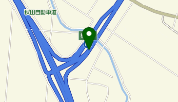 秋田自動車道 横手北スマートIC 上り 入口の地図画像