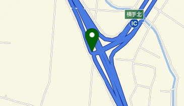 秋田自動車道 横手北スマートIC 下り 入口の地図画像