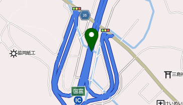 東九州自動車道 国富スマートIC 下り 出口の地図画像