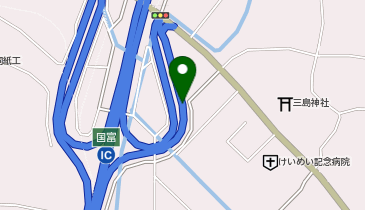 東九州自動車道 国富スマートIC 下り 入口の地図画像