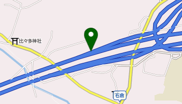 新東名高速道路 伊勢原大山IC 上り 出口の地図画像