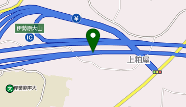 新東名高速道路 伊勢原大山IC 下り 出口の地図画像